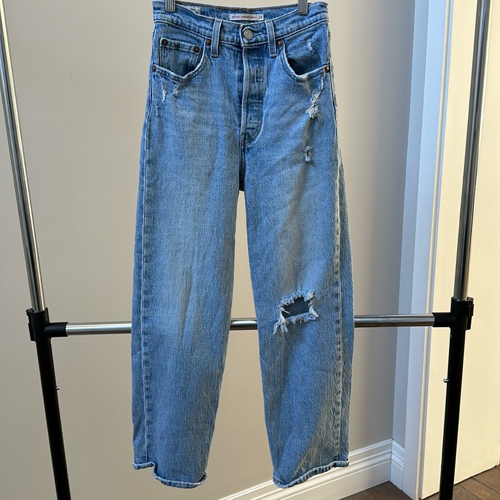 Levi’s RIBCAGE STRAIGHT ANKLE – Size 24